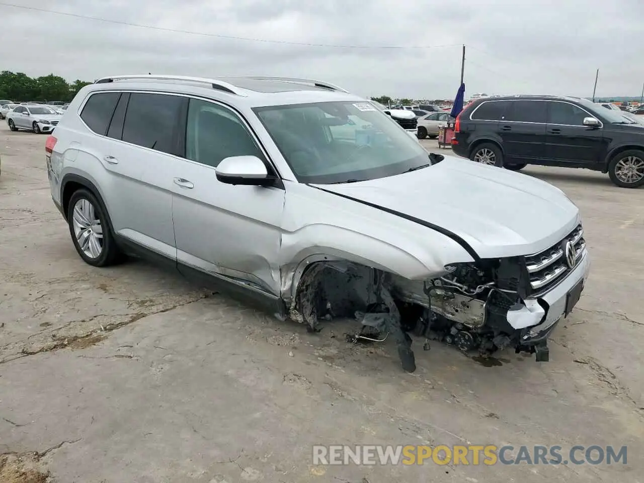 4 Фотография поврежденного автомобиля 1V2NR2CA9KC506504 VOLKSWAGEN ATLAS 2019