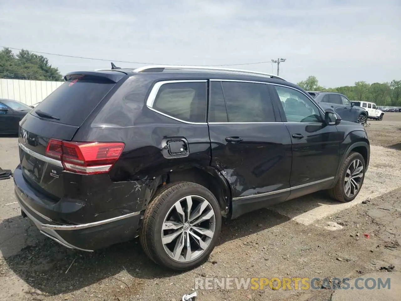 3 Фотография поврежденного автомобиля 1V2NR2CAXKC620253 VOLKSWAGEN ATLAS 2019