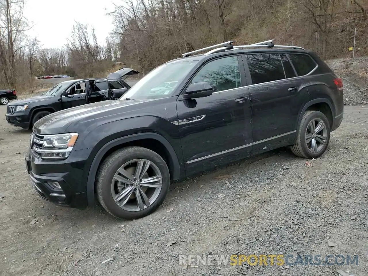 1 Photograph of a damaged car 1V2RR2CA0KC587720 VOLKSWAGEN ATLAS 2019
