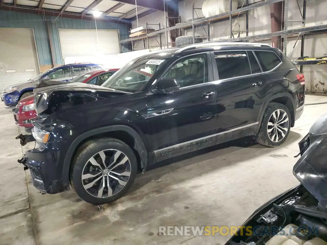 1 Photograph of a damaged car 1V2RR2CA2KC558350 VOLKSWAGEN ATLAS 2019