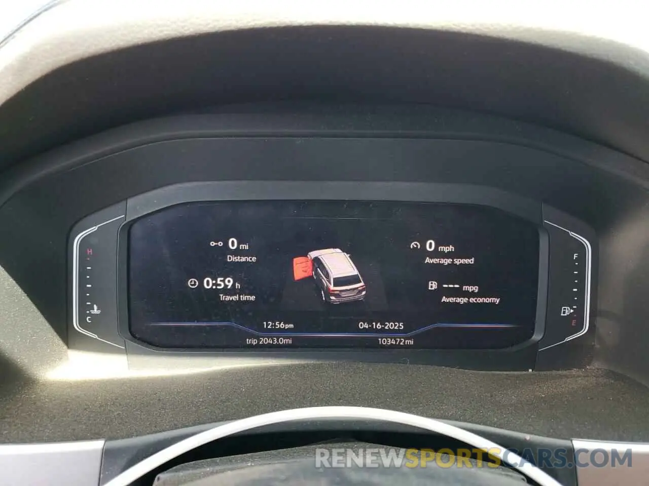 9 Photograph of a damaged car 1V2RR2CA7KC622527 VOLKSWAGEN ATLAS 2019