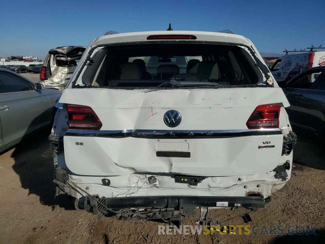 6 Фотография поврежденного автомобиля 1V2UR2CA1KC512602 VOLKSWAGEN ATLAS 2019