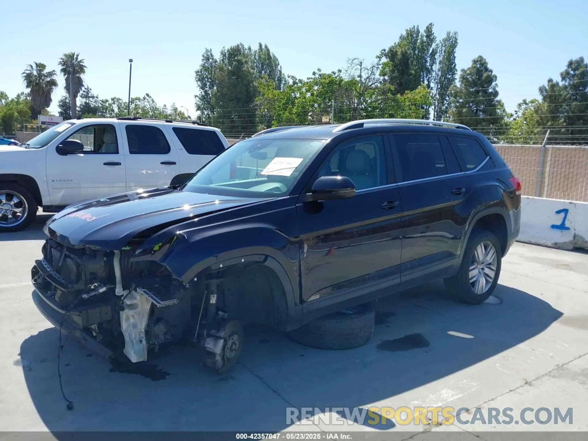 6 Фотография поврежденного автомобиля 1V2UR2CA2KC528291 VOLKSWAGEN ATLAS 2019