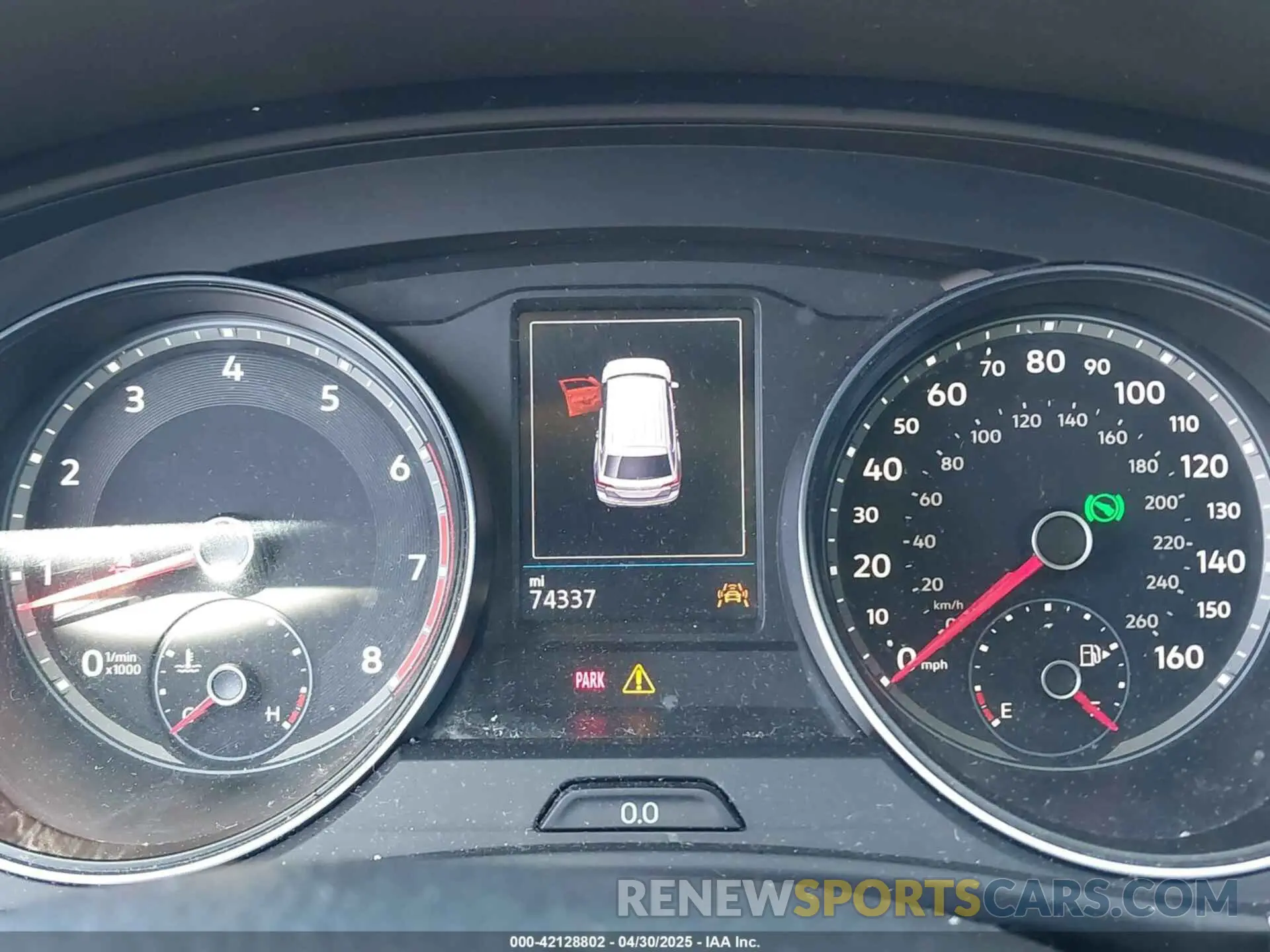7 Photograph of a damaged car 1V2UR2CA2KC554552 VOLKSWAGEN ATLAS 2019