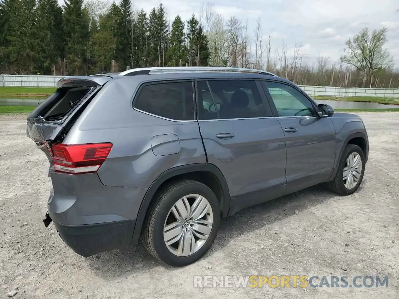 3 Фотография поврежденного автомобиля 1V2UR2CA4KC594972 VOLKSWAGEN ATLAS 2019