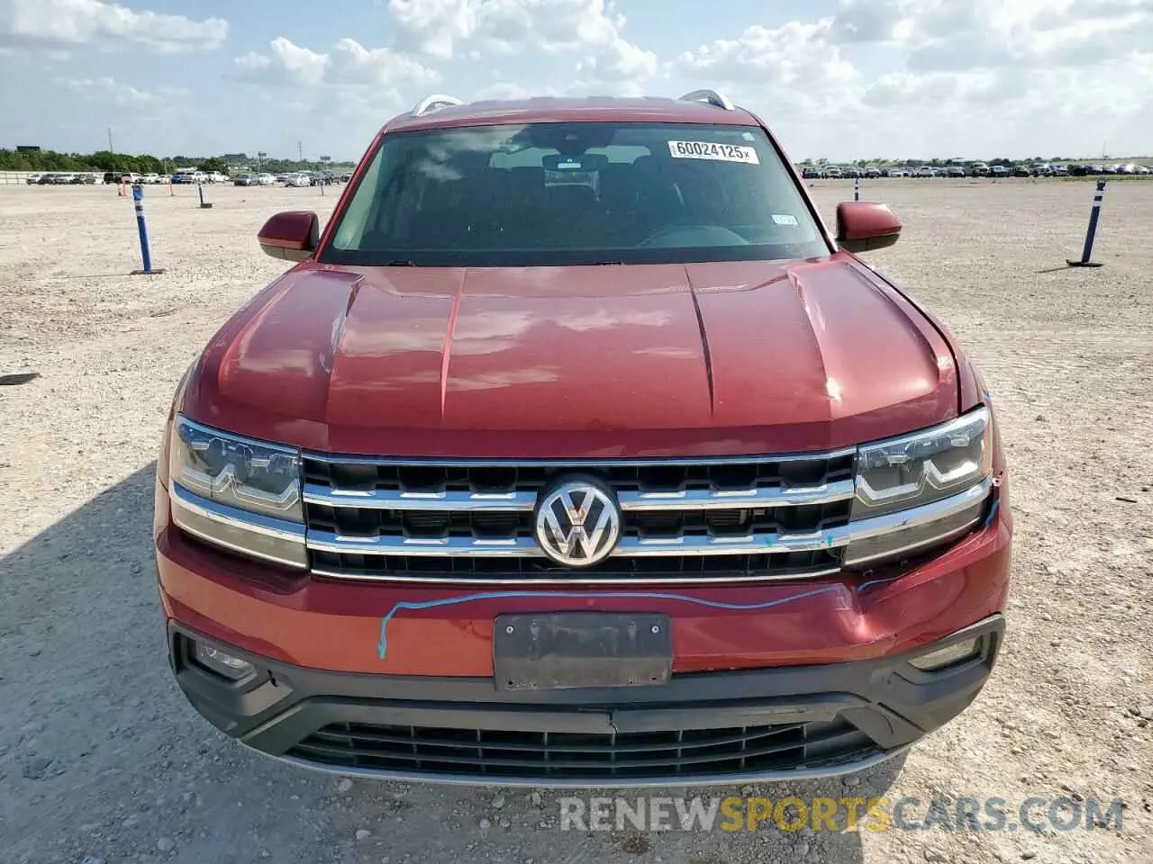 5 Photograph of a damaged car 1V2UR2CA5KC521982 VOLKSWAGEN ATLAS 2019