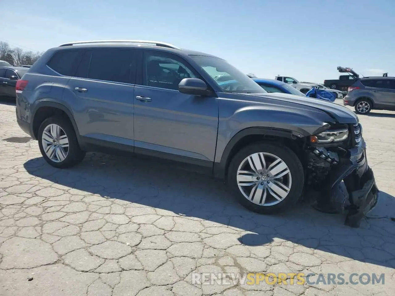 4 Photograph of a damaged car 1V2UR2CA5KC603873 VOLKSWAGEN ATLAS 2019