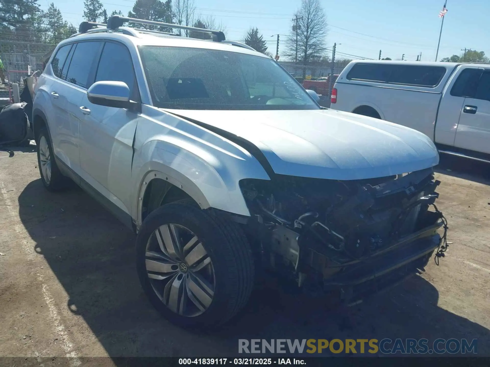 1 Фотография поврежденного автомобиля 1V2UR2CA6KC519836 VOLKSWAGEN ATLAS 2019