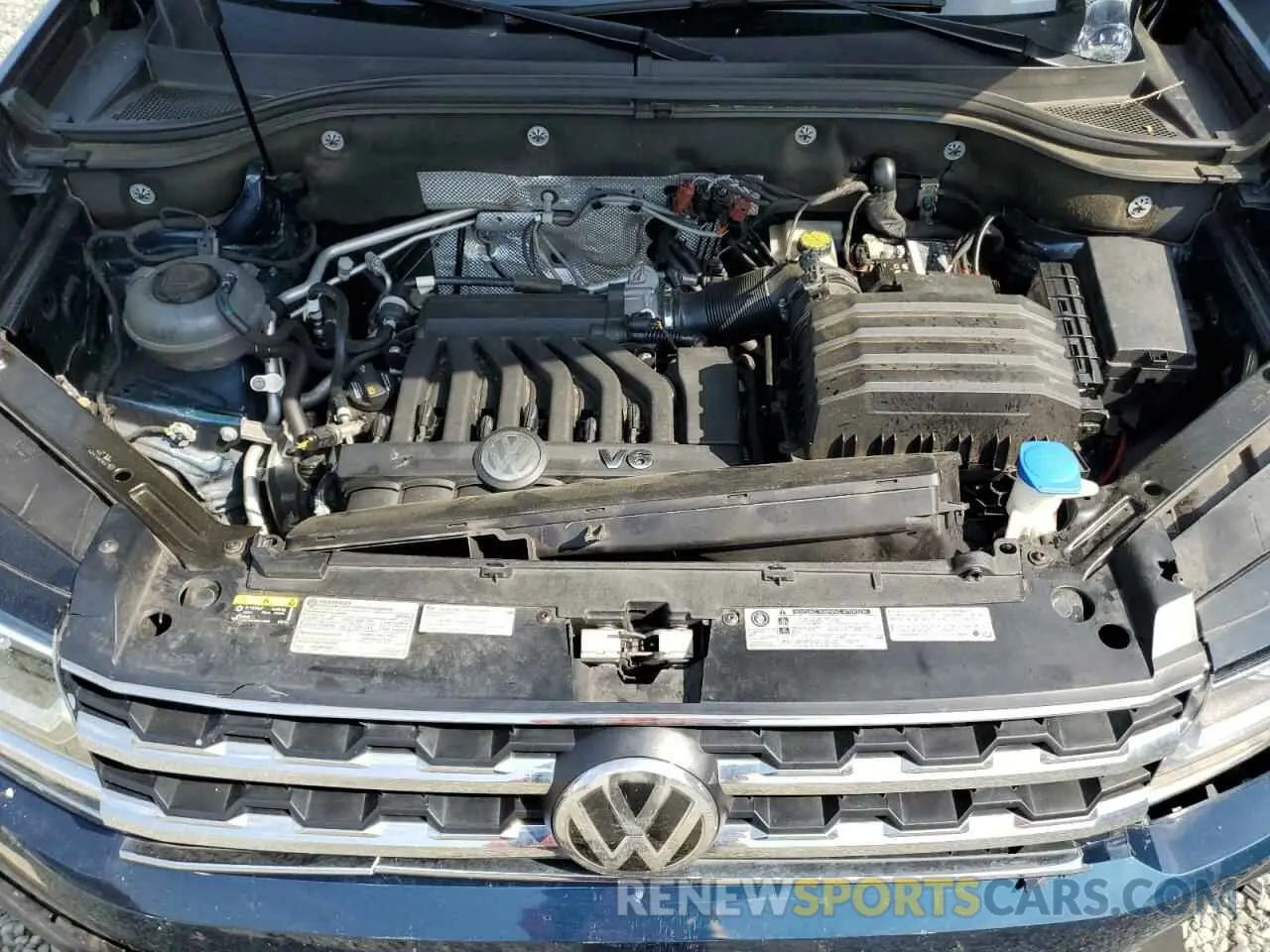 13 Photograph of a damaged car 1V2UR2CA6KC623887 VOLKSWAGEN ATLAS 2019