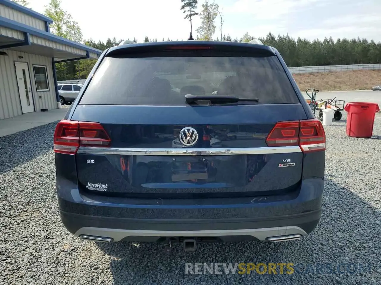 6 Photograph of a damaged car 1V2UR2CA6KC623887 VOLKSWAGEN ATLAS 2019