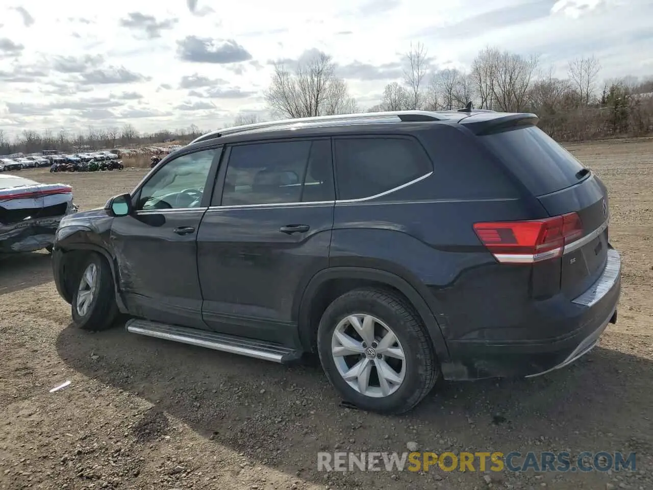 2 Photograph of a damaged car 1V2UR2CA7KC514595 VOLKSWAGEN ATLAS 2019