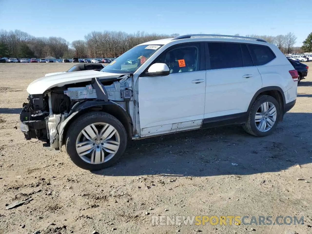 1 Photograph of a damaged car 1V2UR2CA7KC531638 VOLKSWAGEN ATLAS 2019