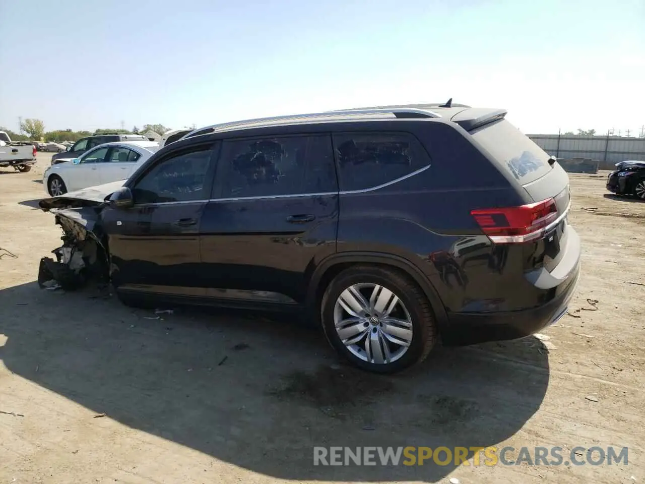 2 Фотография поврежденного автомобиля 1V2UR2CAXKC513442 VOLKSWAGEN ATLAS 2019