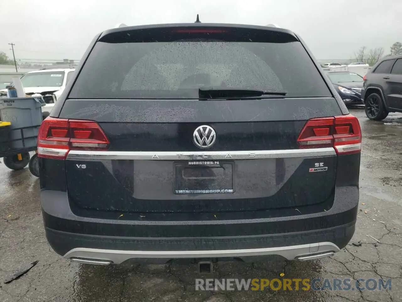 6 Photograph of a damaged car 1V2UR2CAXKC612150 VOLKSWAGEN ATLAS 2019