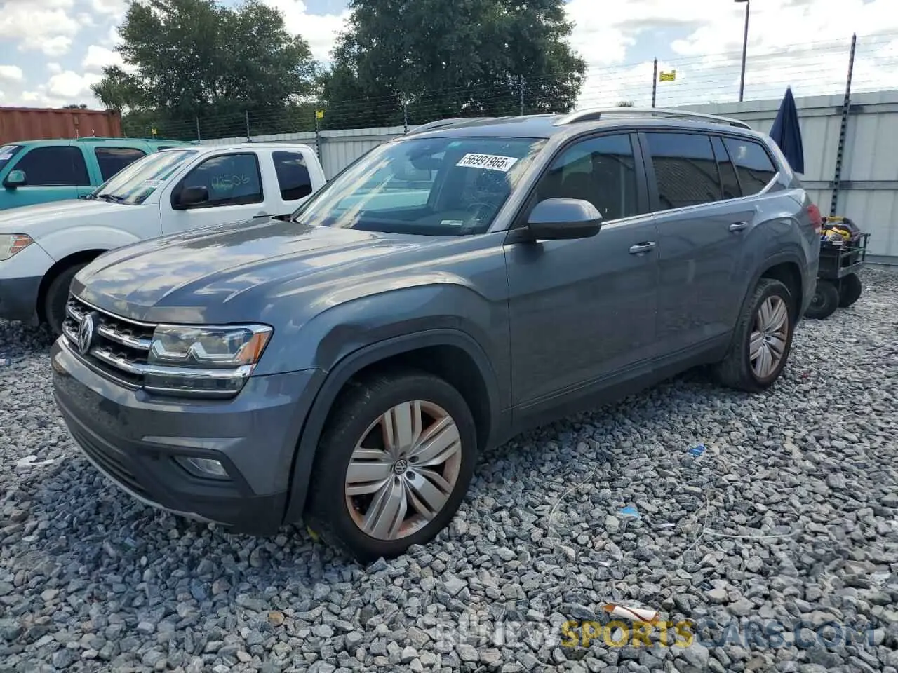 1 Фотография поврежденного автомобиля 1V2WR2CA0KC578356 VOLKSWAGEN ATLAS 2019