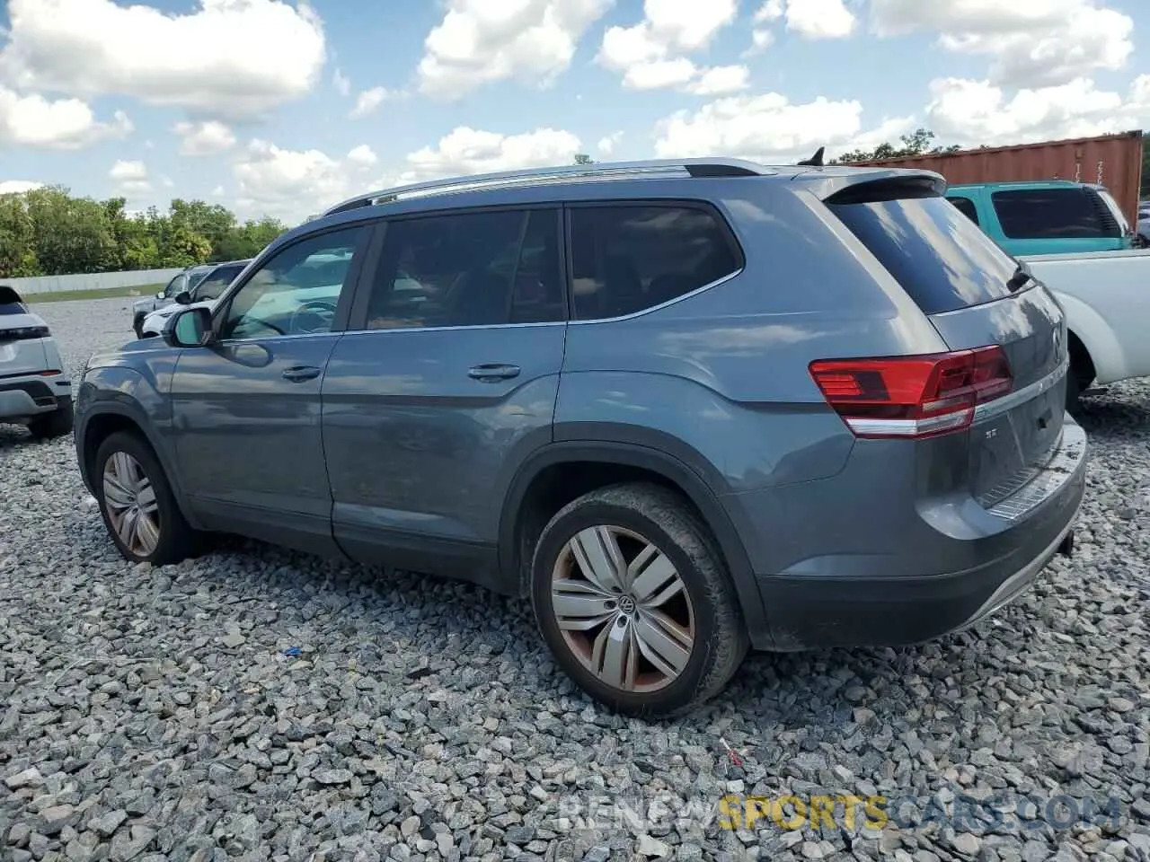 2 Фотография поврежденного автомобиля 1V2WR2CA0KC578356 VOLKSWAGEN ATLAS 2019