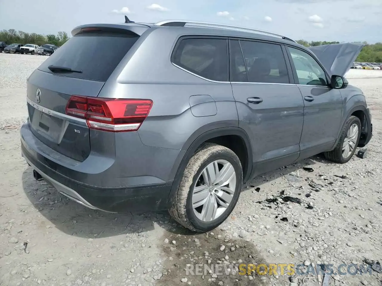 3 Photograph of a damaged car 1V2WR2CA0KC591088 VOLKSWAGEN ATLAS 2019