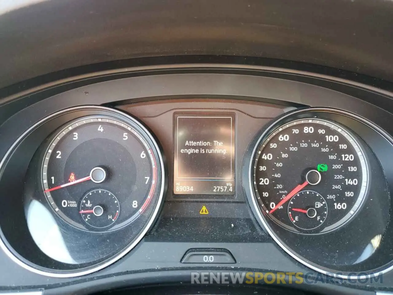 9 Photograph of a damaged car 1V2WR2CA3KC576231 VOLKSWAGEN ATLAS 2019
