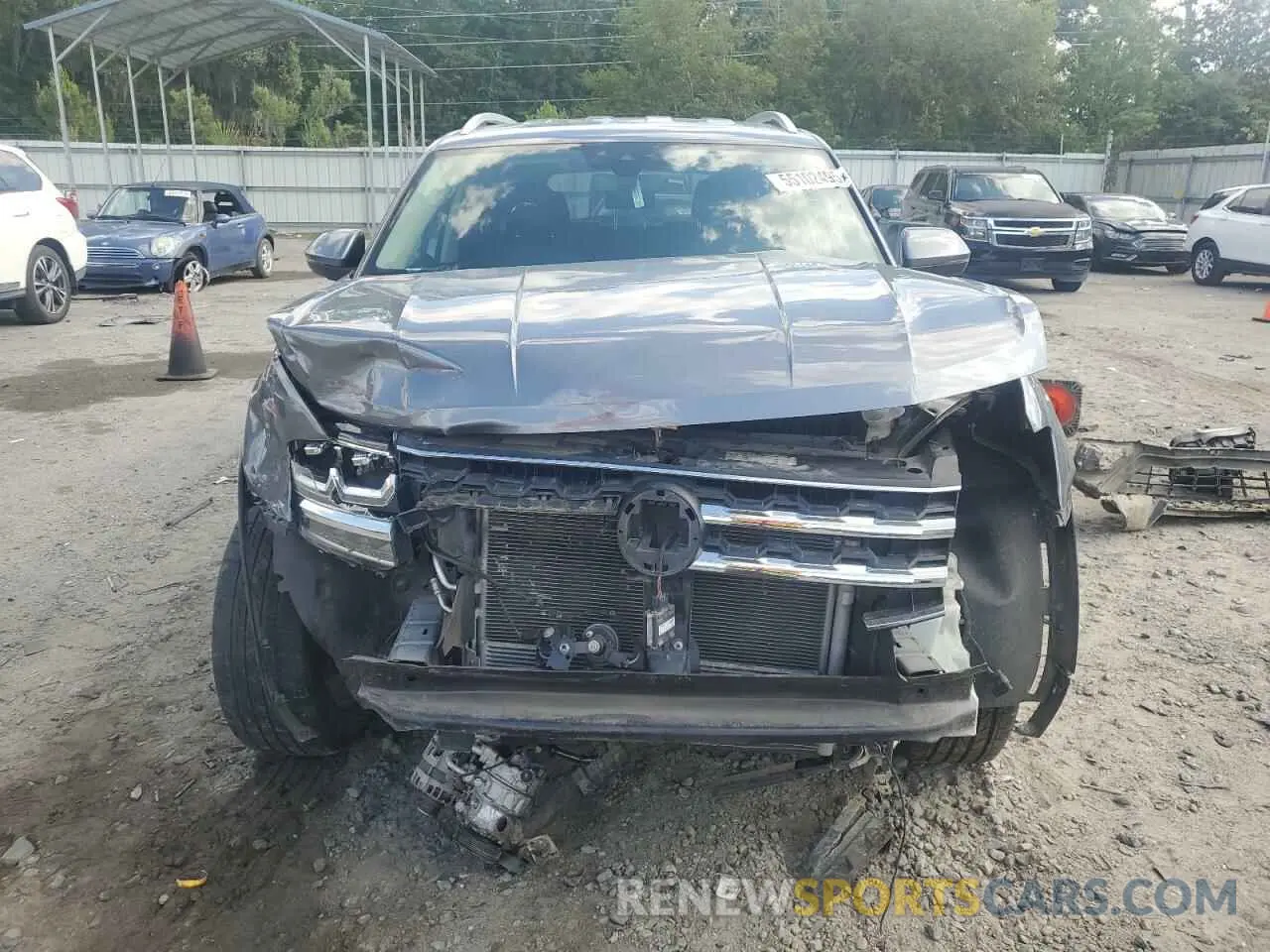 5 Фотография поврежденного автомобиля 1V2WR2CA4KC531413 VOLKSWAGEN ATLAS 2019