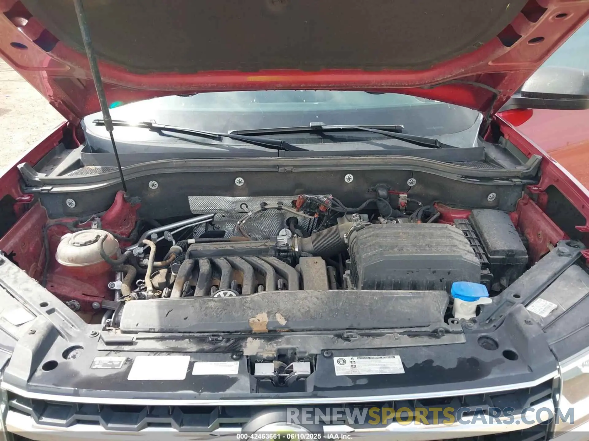 9 Photograph of a damaged car 1V2WR2CA5KC590468 VOLKSWAGEN ATLAS 2019