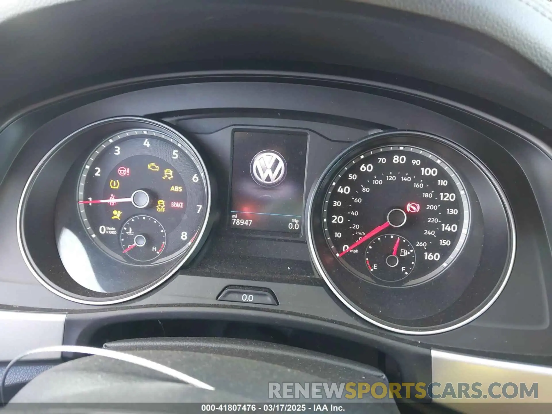 7 Photograph of a damaged car 1V2WR2CA6KC564820 VOLKSWAGEN ATLAS 2019
