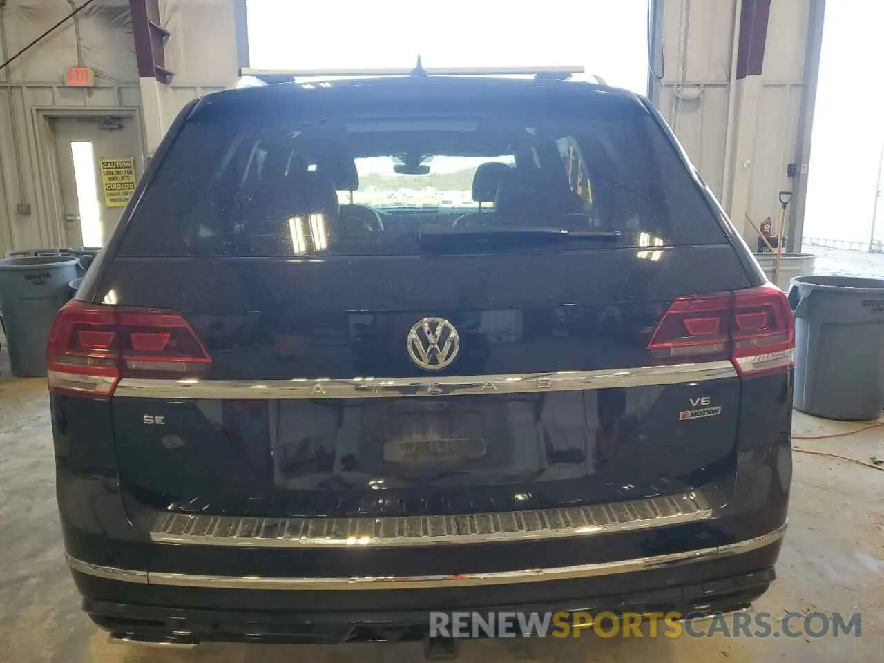 6 Photograph of a damaged car 1V2XR2CA6KC606410 VOLKSWAGEN ATLAS 2019