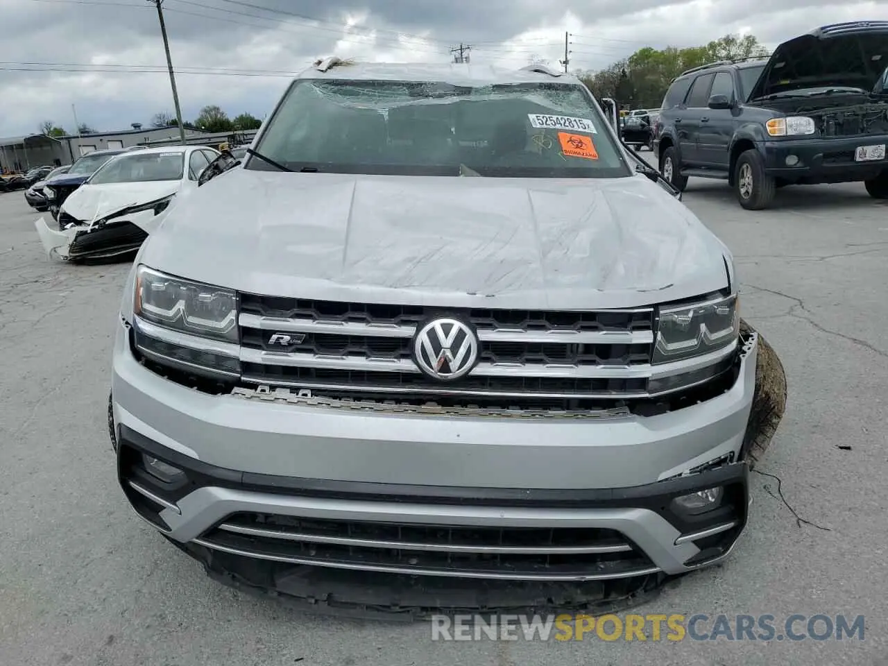 5 Фотография поврежденного автомобиля 1V2YR2CA0KC599989 VOLKSWAGEN ATLAS 2019