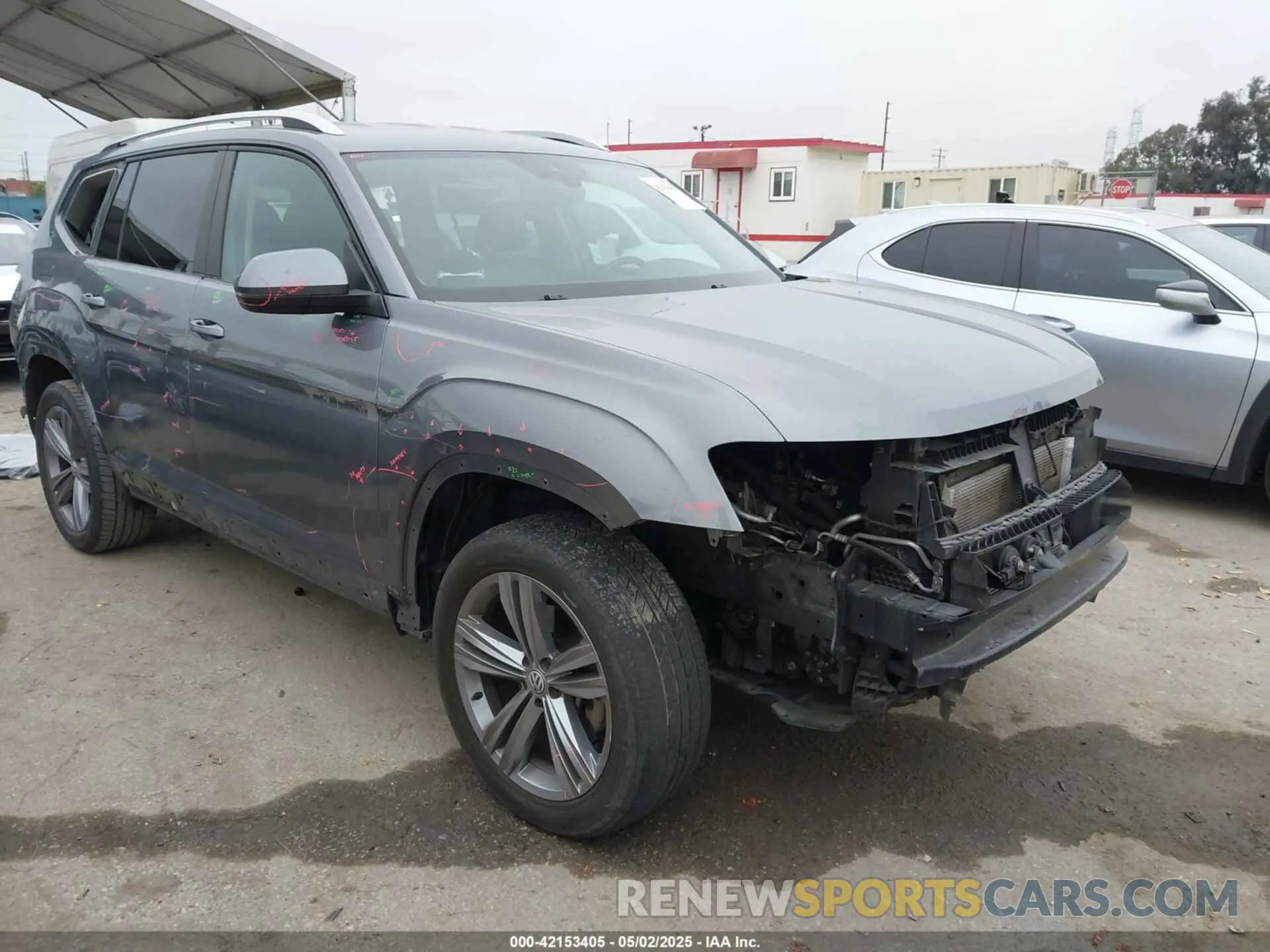 1 Фотография поврежденного автомобиля 1V2YR2CA9KC511490 VOLKSWAGEN ATLAS 2019