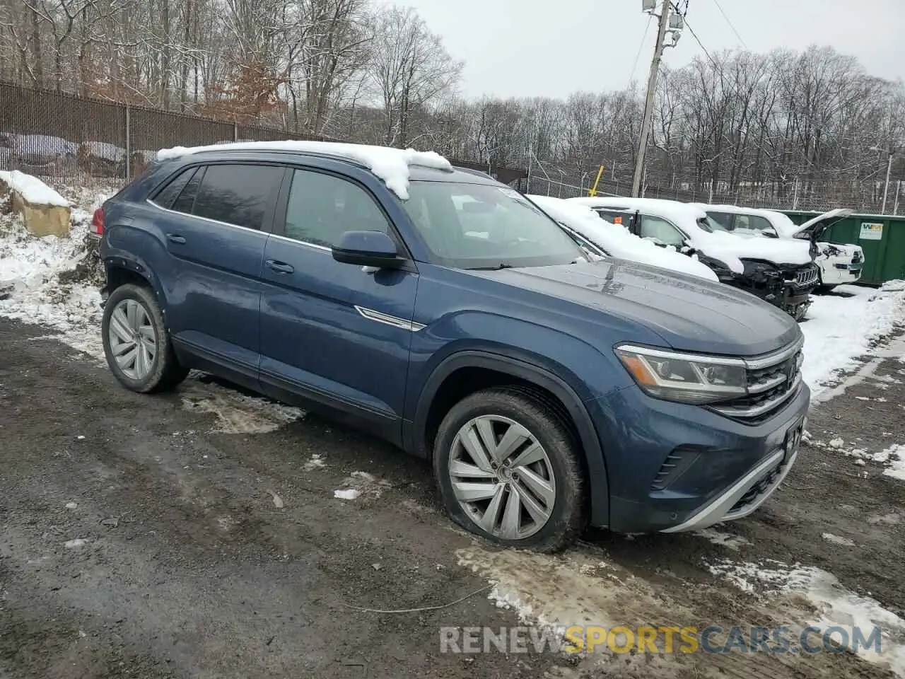 4 Фотография поврежденного автомобиля 1V21E2CA0LC211044 VOLKSWAGEN ATLAS 2020