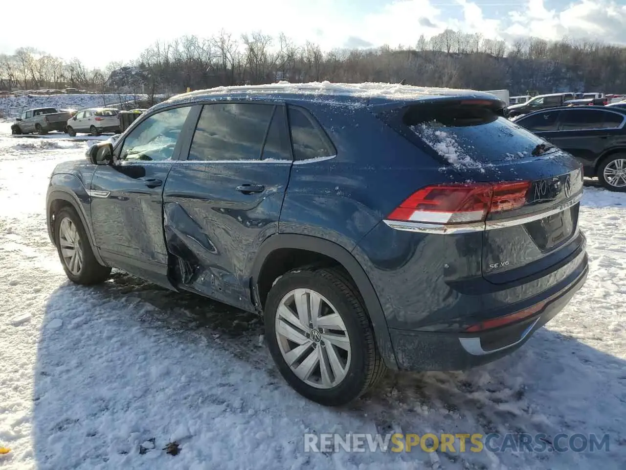 2 Photograph of a damaged car 1V21E2CA6LC210559 VOLKSWAGEN ATLAS 2020