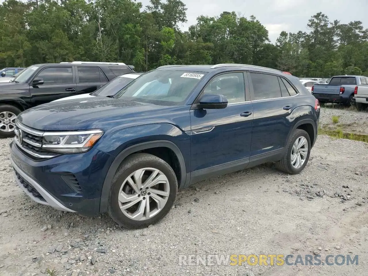 1 Photograph of a damaged car 1V25E2CA2LC217378 VOLKSWAGEN ATLAS 2020