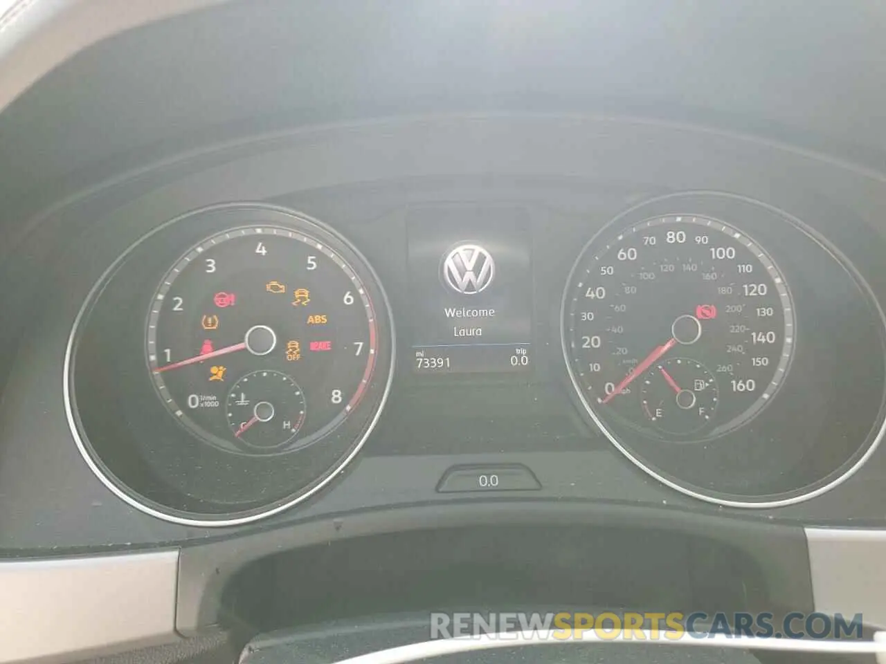 9 Photograph of a damaged car 1V26E2CA6LC212575 VOLKSWAGEN ATLAS 2020
