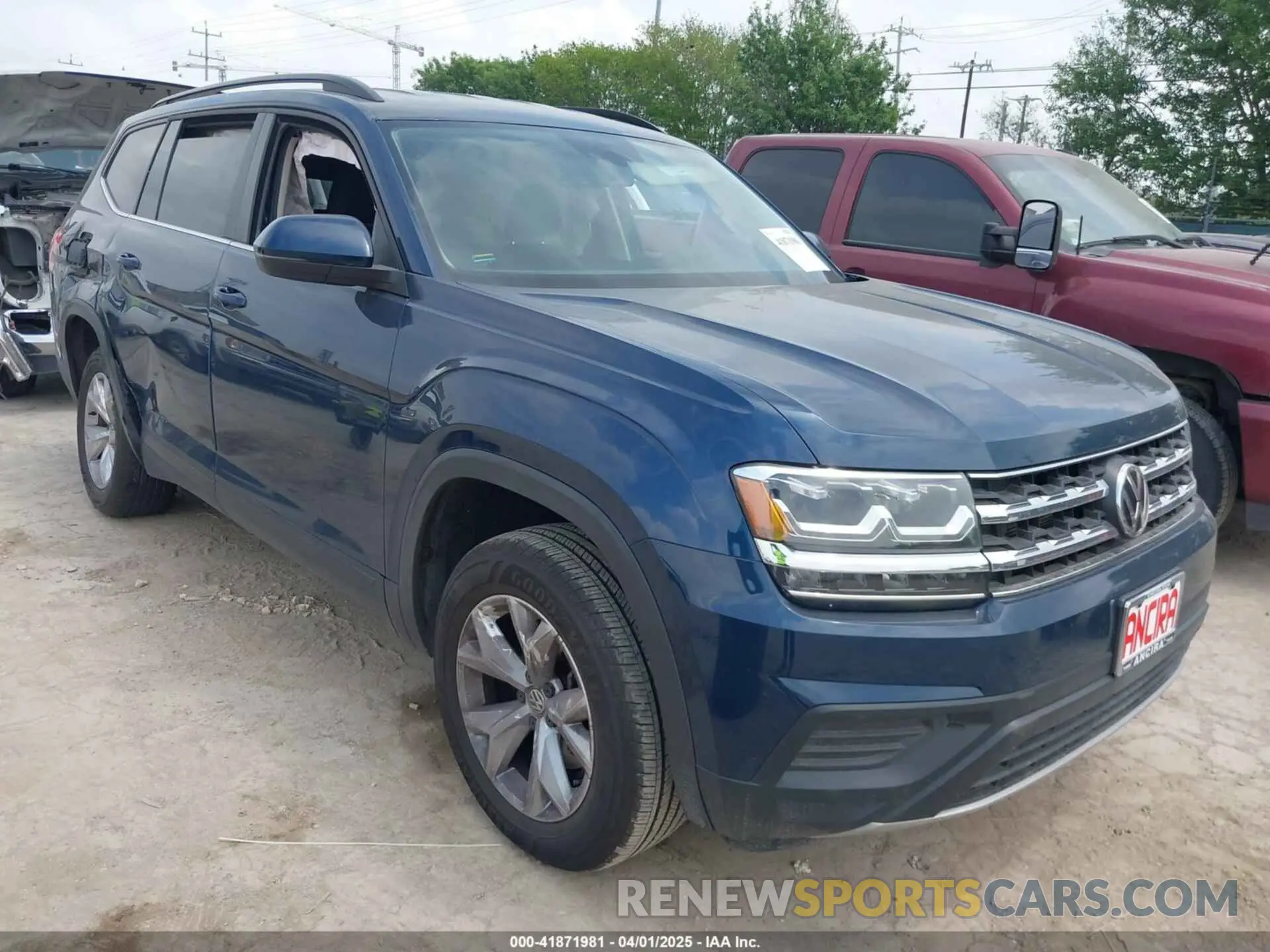 1 Фотография поврежденного автомобиля 1V2AP2CA9LC500661 VOLKSWAGEN ATLAS 2020