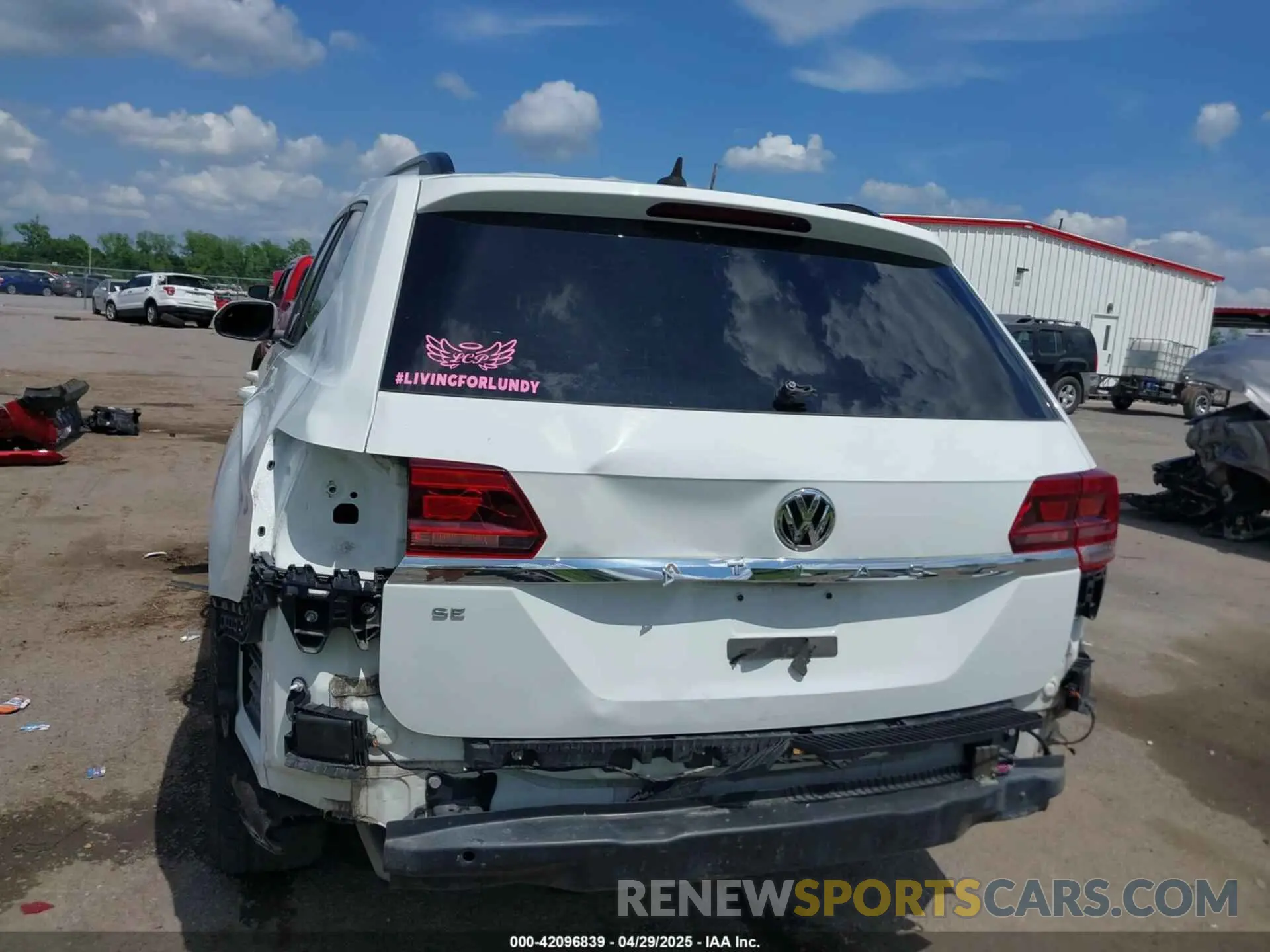 17 Фотография поврежденного автомобиля 1V2DP2CAXLC500407 VOLKSWAGEN ATLAS 2020