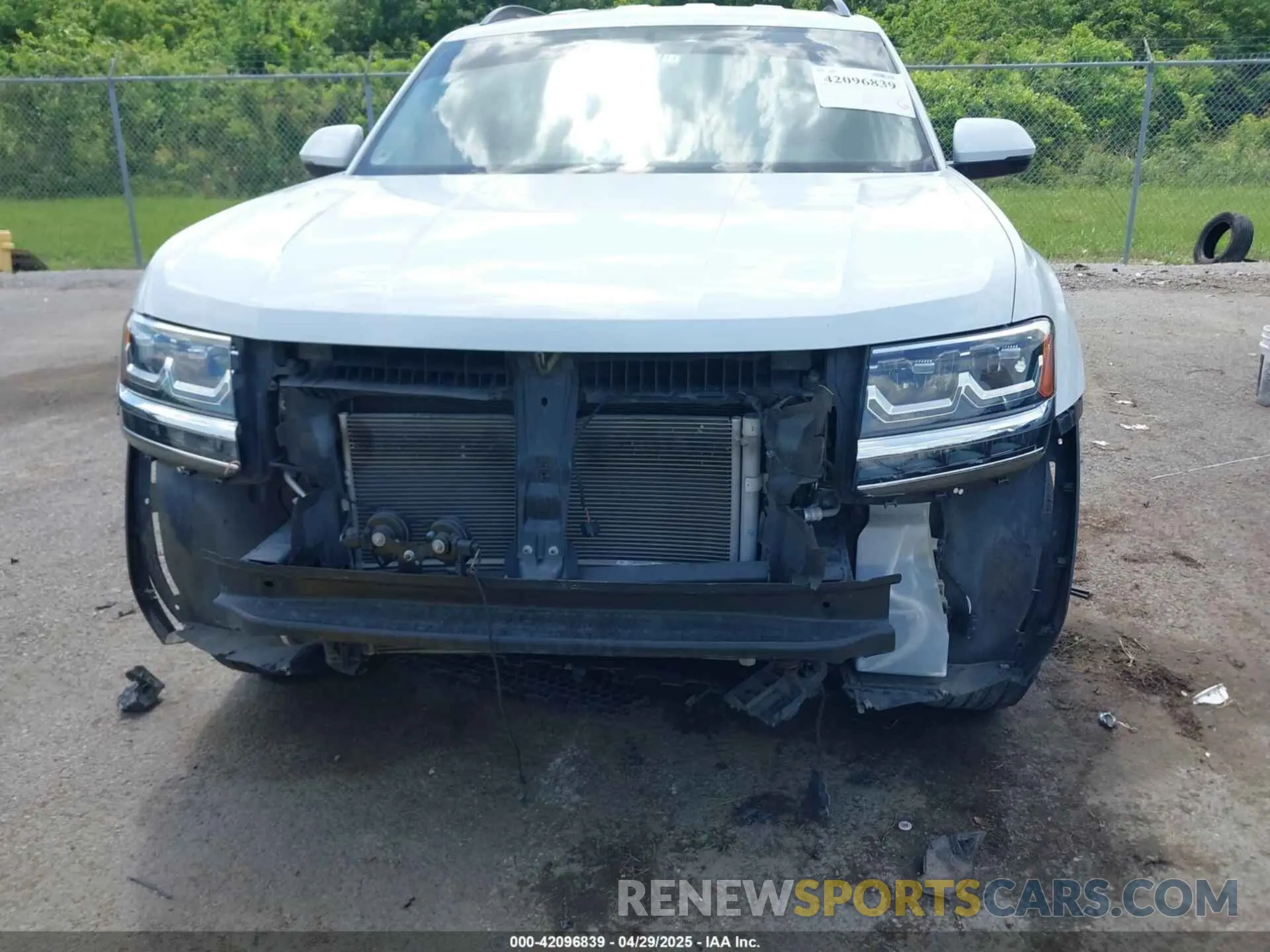 6 Фотография поврежденного автомобиля 1V2DP2CAXLC500407 VOLKSWAGEN ATLAS 2020