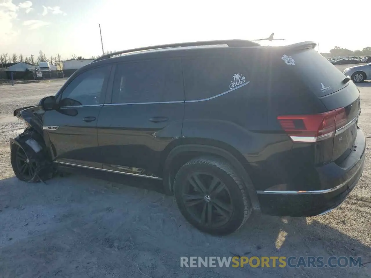 2 Photograph of a damaged car 1V2FR2CA7LC505129 VOLKSWAGEN ATLAS 2020