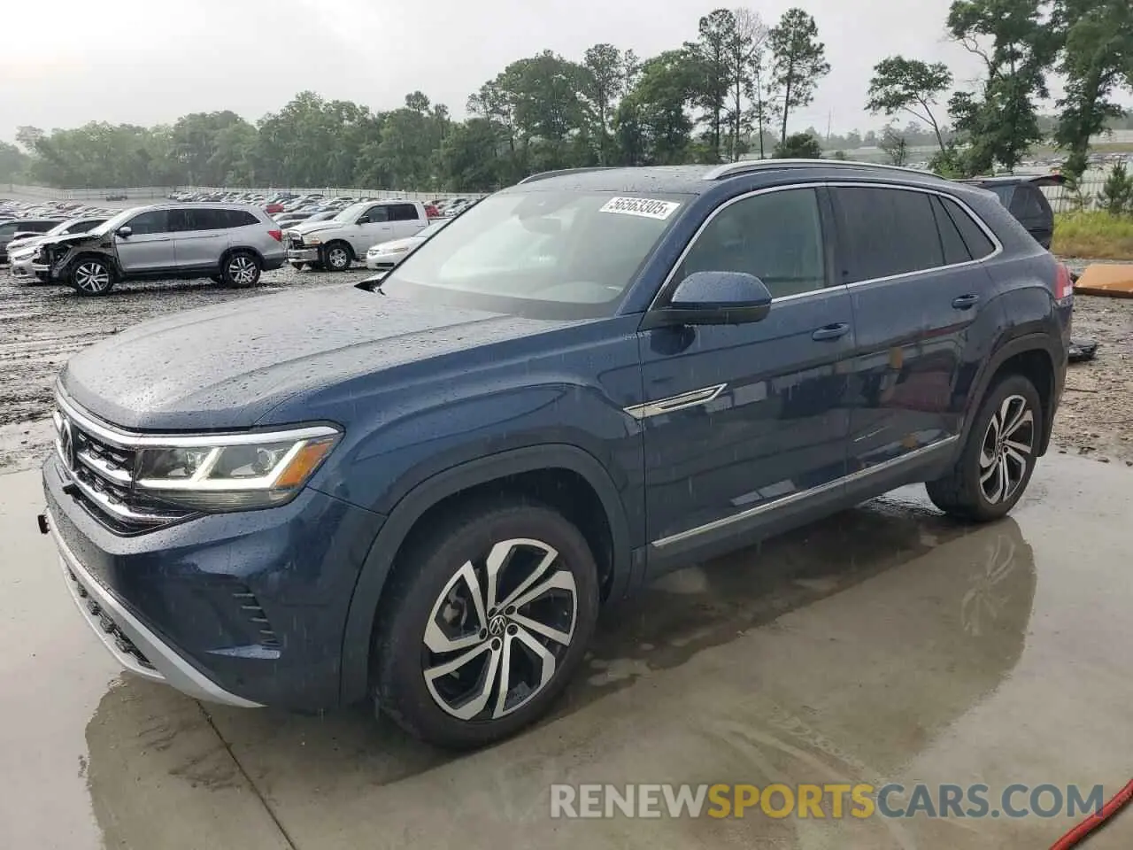 1 Photograph of a damaged car 1V2NE2CA1LC215797 VOLKSWAGEN ATLAS 2020