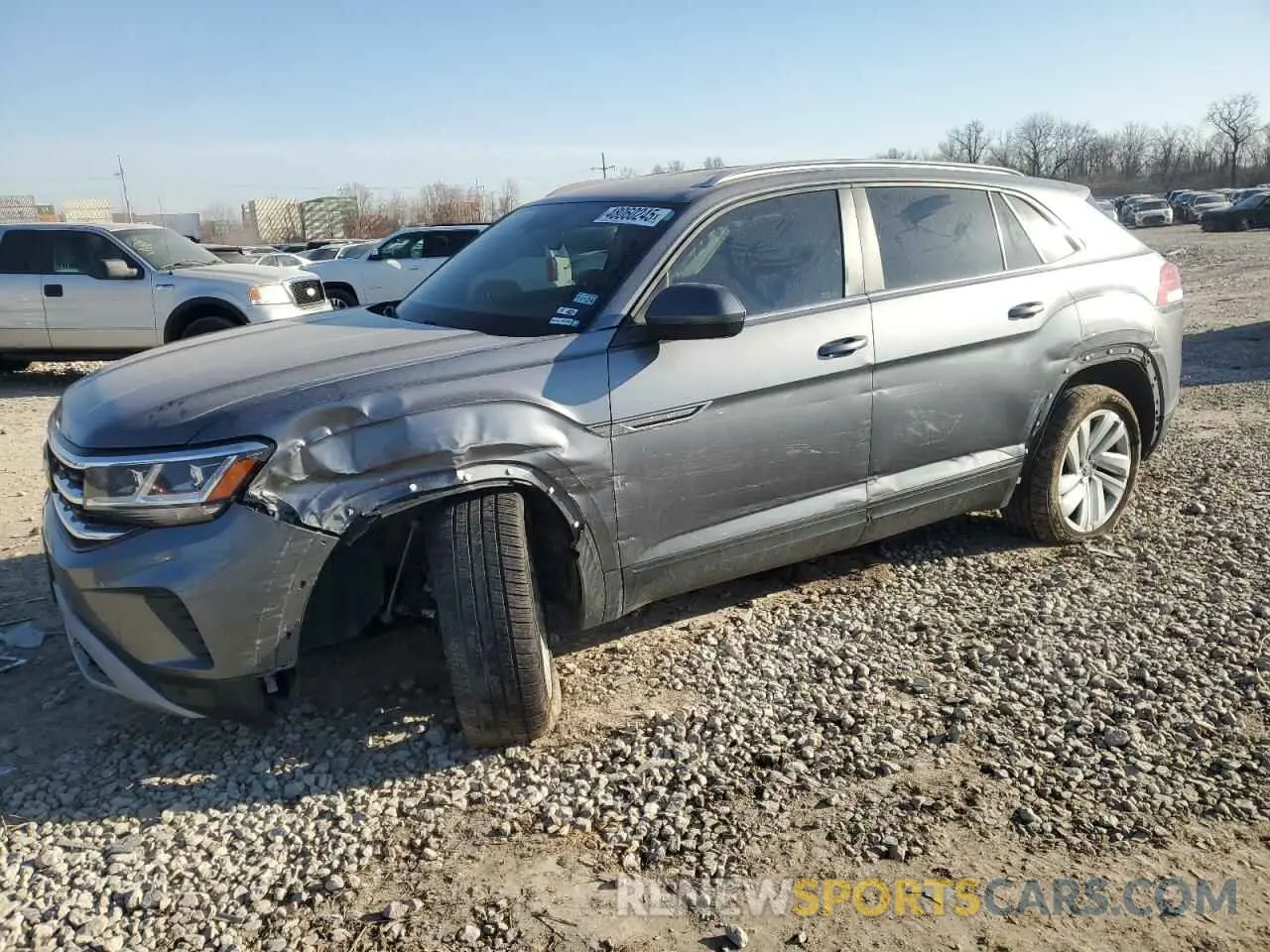 1 Photograph of a damaged car 1V2YE2CA7LC226509 VOLKSWAGEN ATLAS 2020