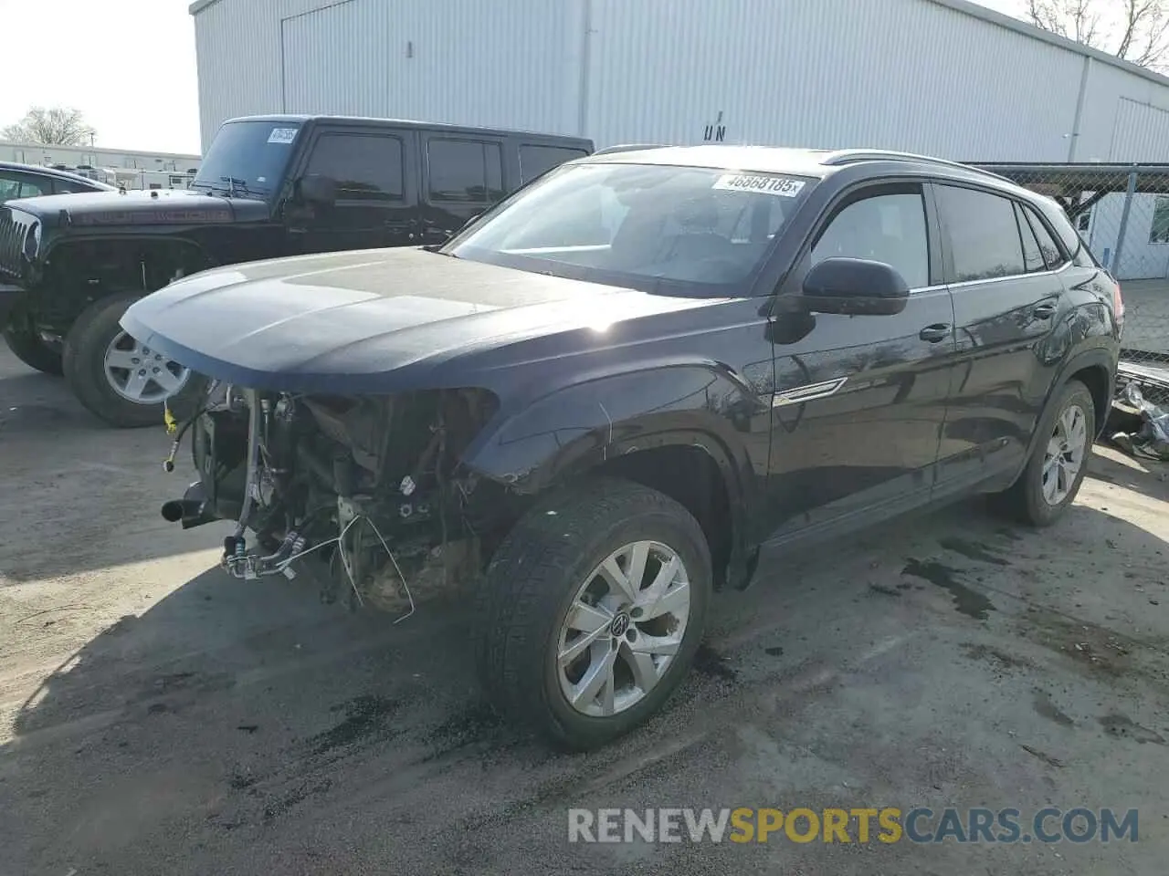 1 Фотография поврежденного автомобиля 1V2AC2CA6MC210262 VOLKSWAGEN ATLAS 2021