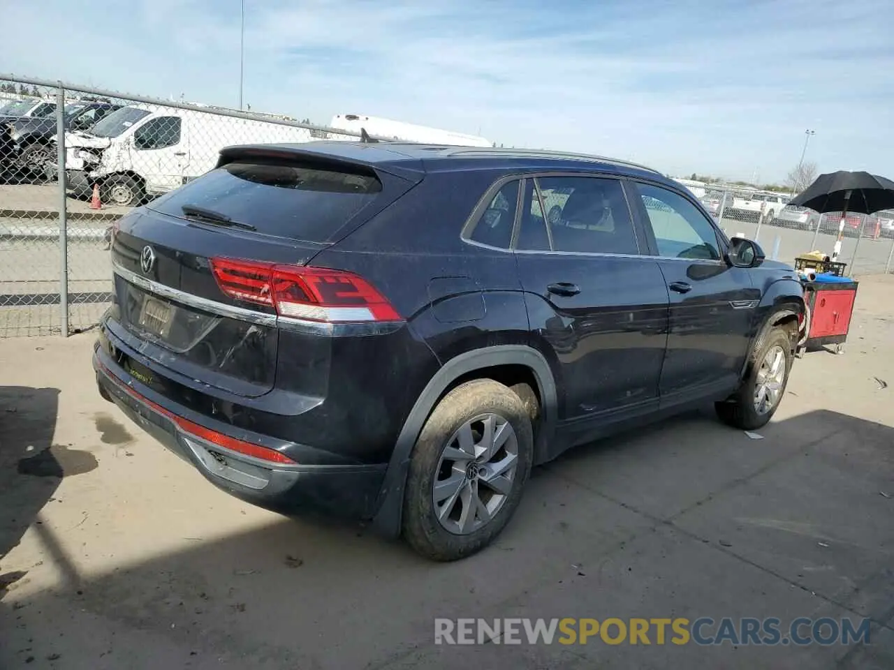 3 Фотография поврежденного автомобиля 1V2AC2CA6MC210262 VOLKSWAGEN ATLAS 2021