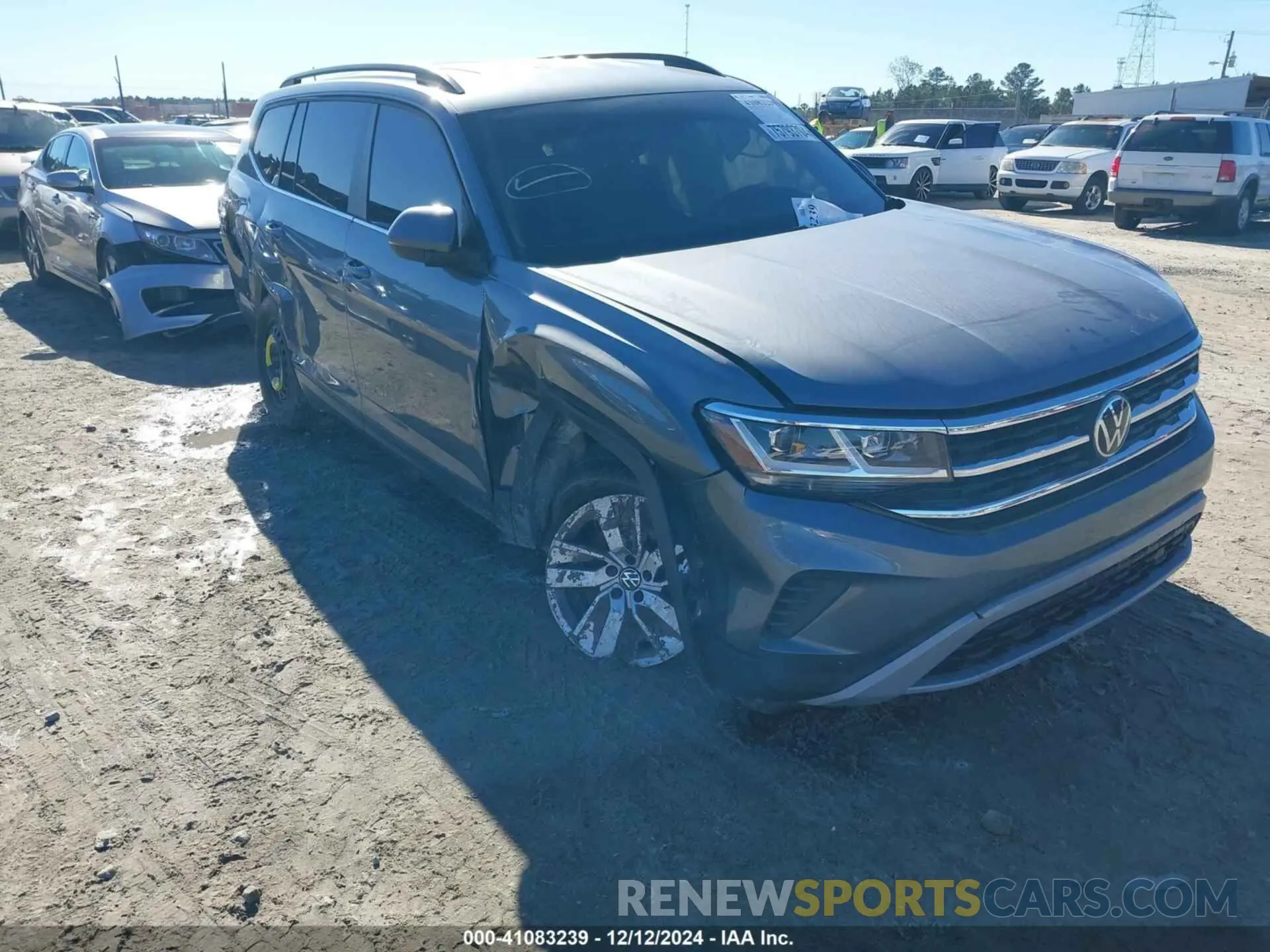 1 Фотография поврежденного автомобиля 1V2AP2CA1MC515687 VOLKSWAGEN ATLAS 2021
