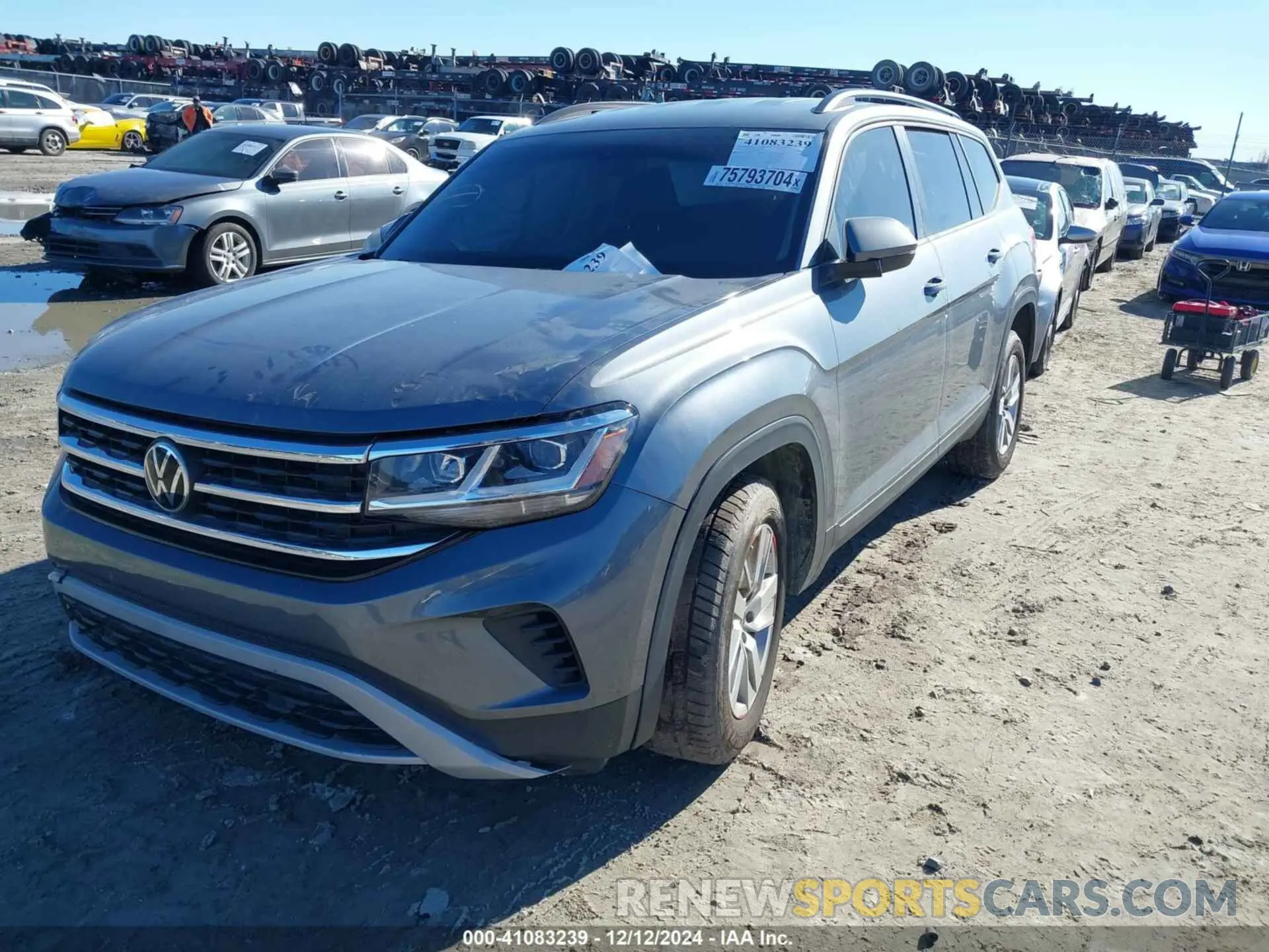 2 Фотография поврежденного автомобиля 1V2AP2CA1MC515687 VOLKSWAGEN ATLAS 2021