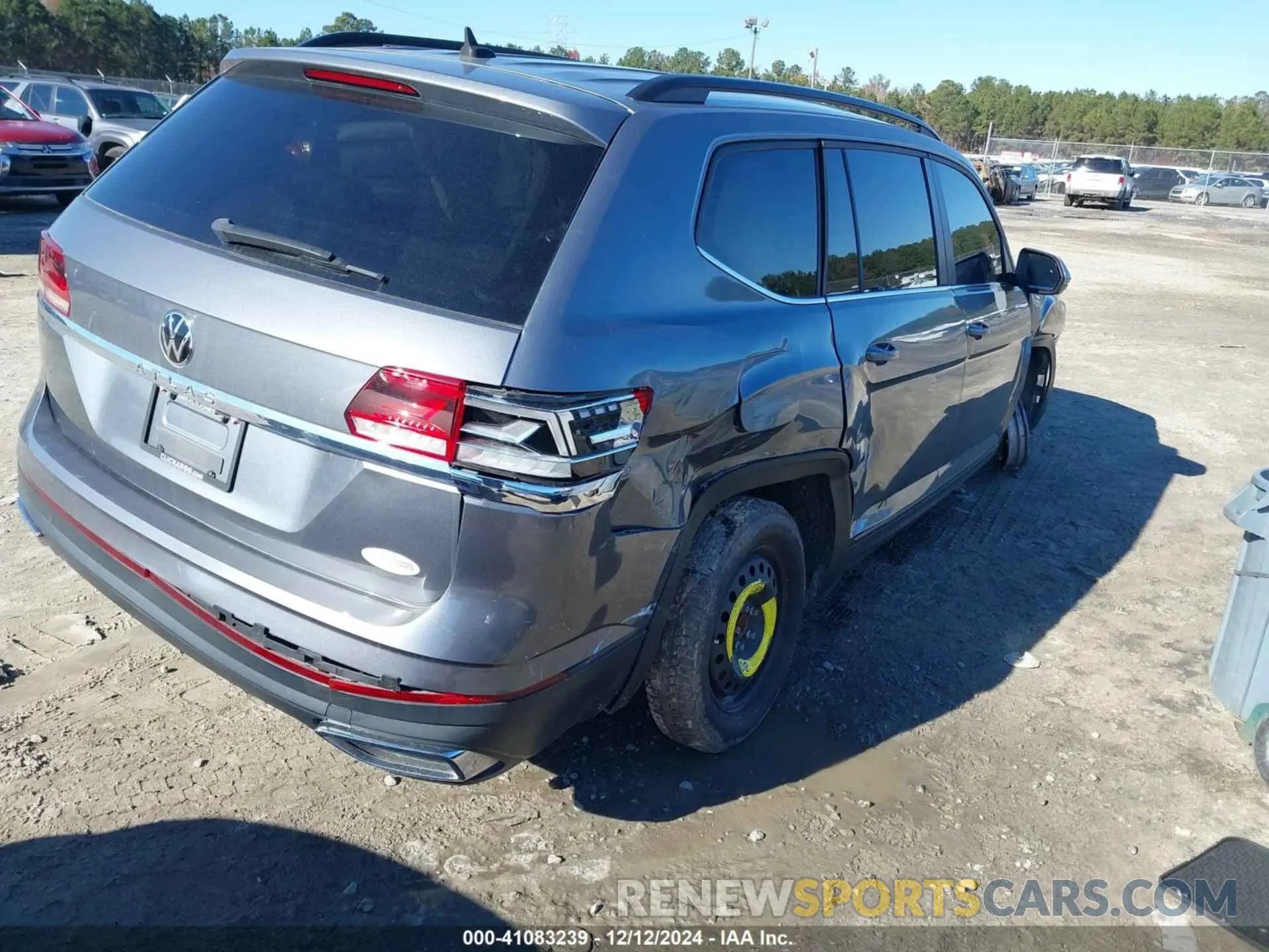 4 Фотография поврежденного автомобиля 1V2AP2CA1MC515687 VOLKSWAGEN ATLAS 2021