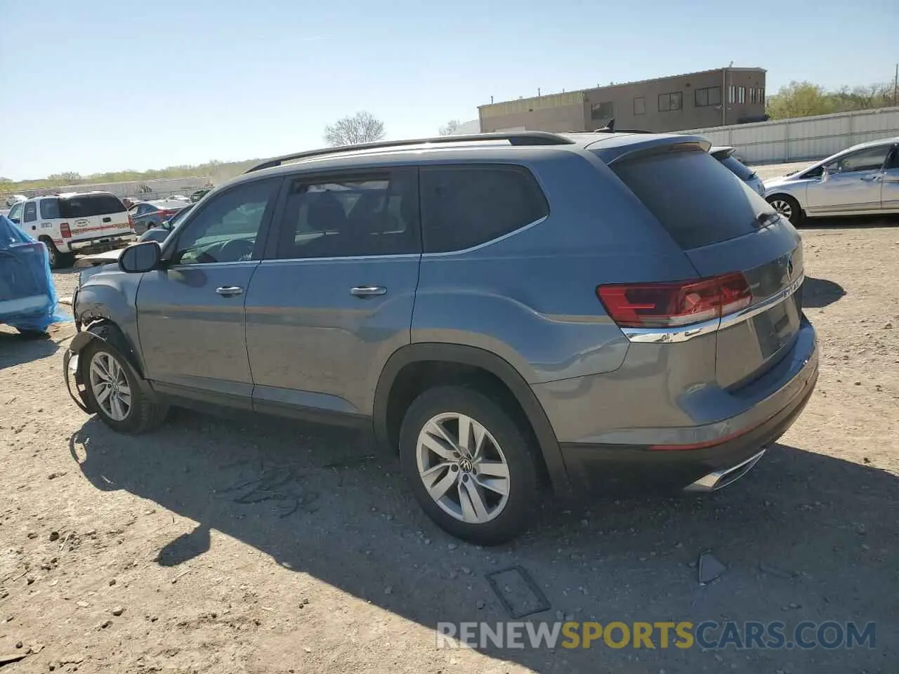 2 Photograph of a damaged car 1V2AP2CA4MC501931 VOLKSWAGEN ATLAS 2021