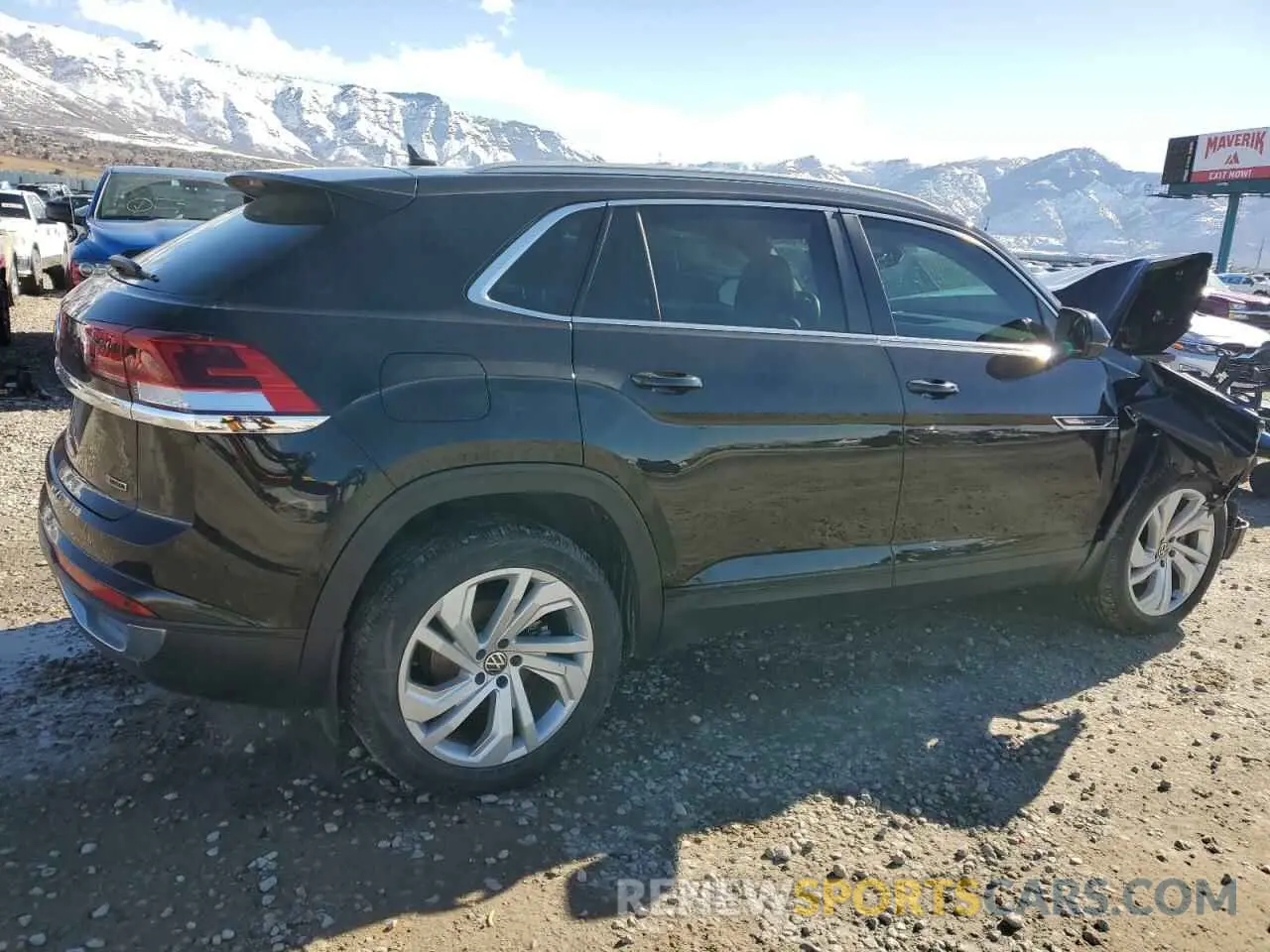 3 Фотография поврежденного автомобиля 1V2BC2CA5MC235030 VOLKSWAGEN ATLAS 2021