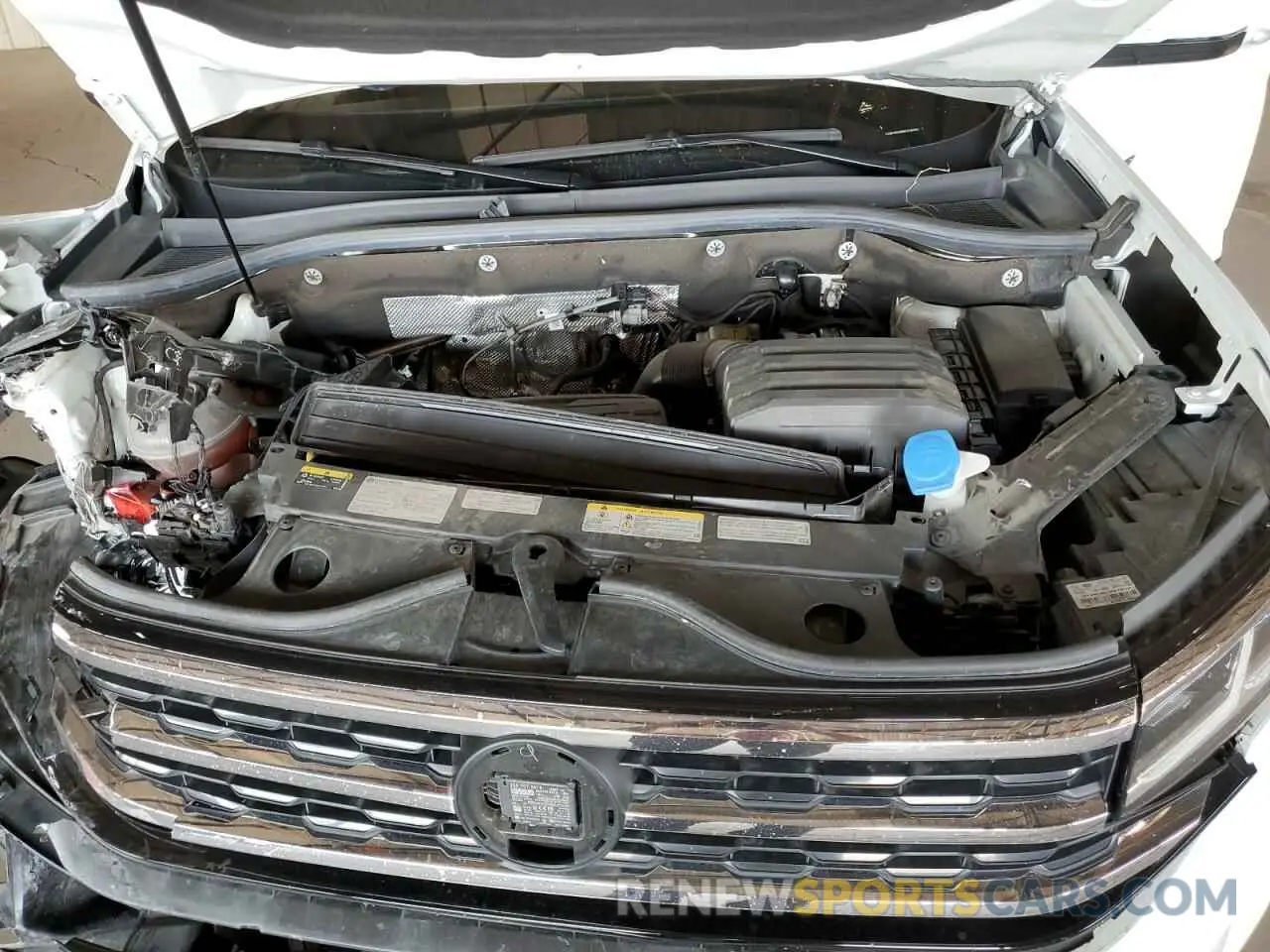 11 Фотография поврежденного автомобиля 1V2BC2CA8MC236298 VOLKSWAGEN ATLAS 2021