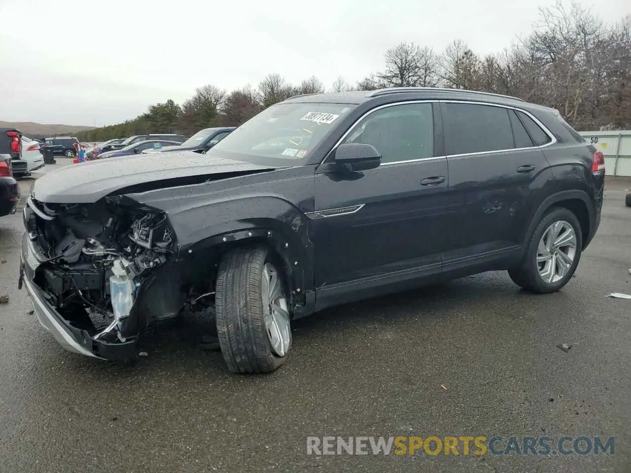 1 Photograph of a damaged car 1V2BE2CA7MC211872 VOLKSWAGEN ATLAS 2021