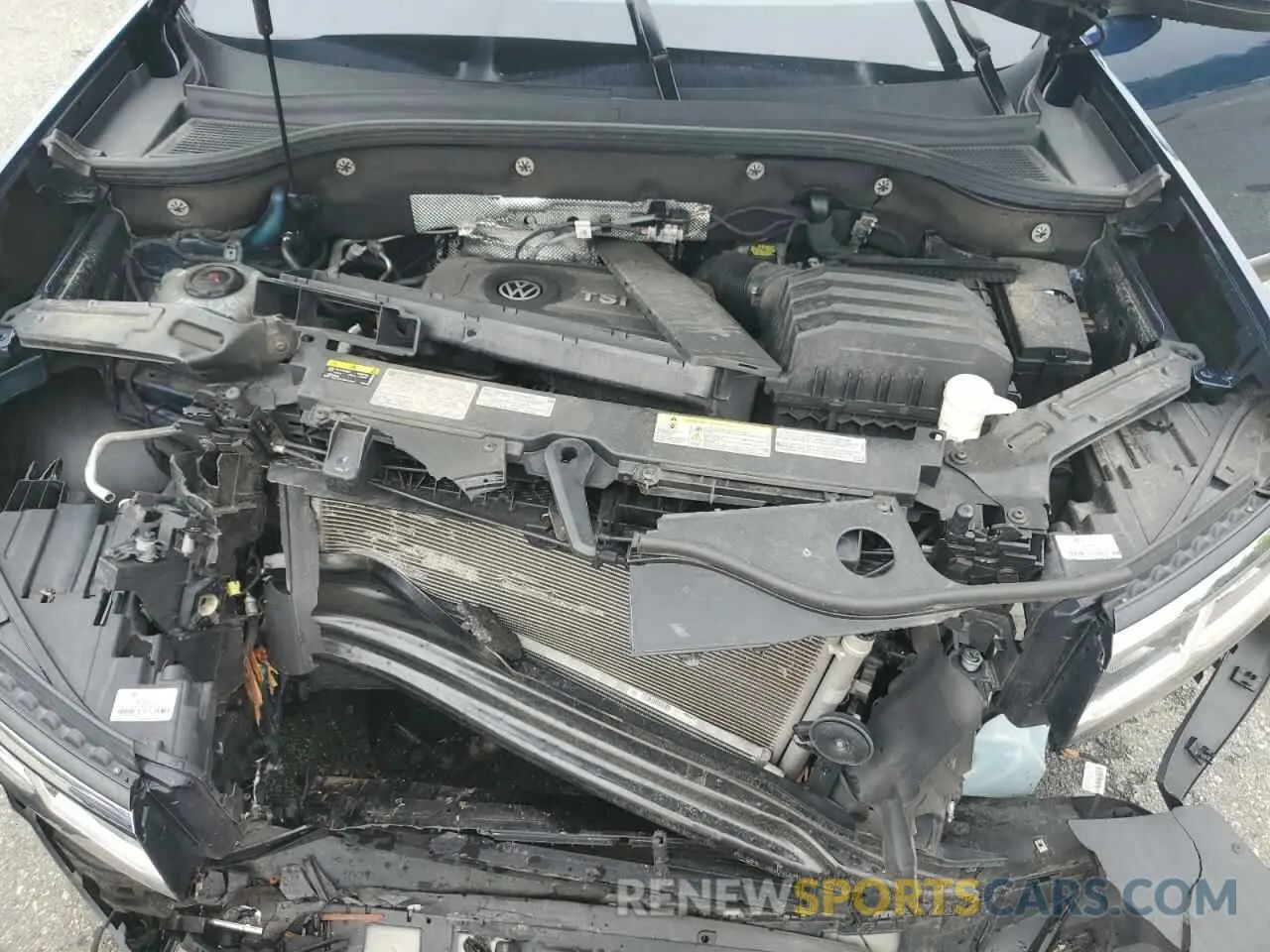 12 Фотография поврежденного автомобиля 1V2BP2CAXMC566223 VOLKSWAGEN ATLAS 2021
