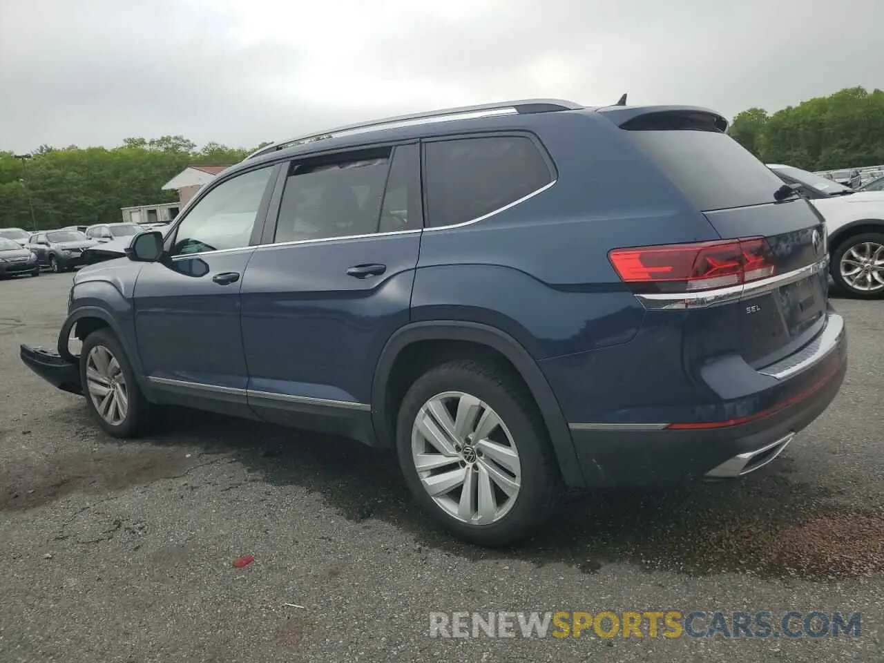 2 Фотография поврежденного автомобиля 1V2BP2CAXMC566223 VOLKSWAGEN ATLAS 2021