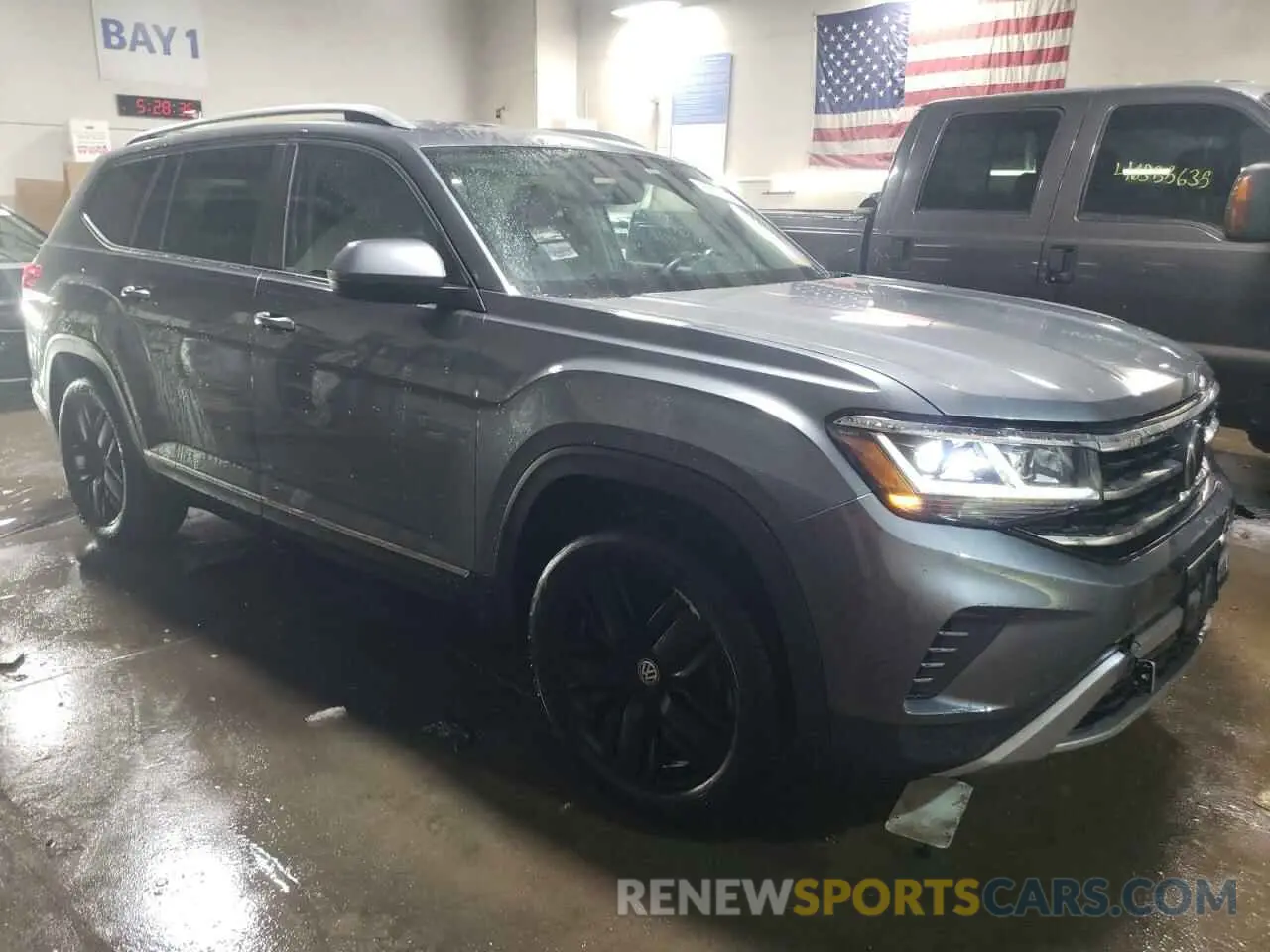 4 Фотография поврежденного автомобиля 1V2BR2CA0MC510897 VOLKSWAGEN ATLAS 2021